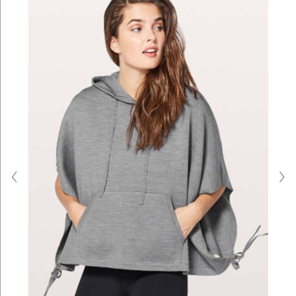 LuLulemon All in A Day hooded pancho